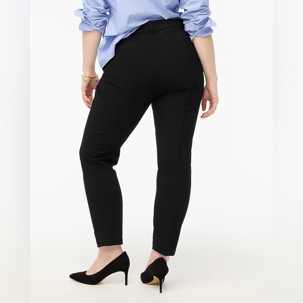 NWT / jcrew factory Slim Cropped Ruby Pant In Stretch Twill / B003 - Picture 4 of 9